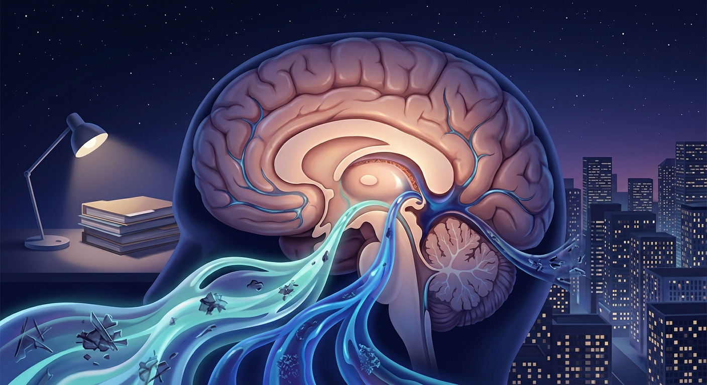 Il cervello si pulisce di notte: cosa rischi se dormi poco